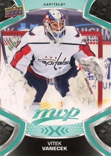 #179 Vitek Vanecek - Washington Capitals - 2021-22 Upper Deck MVP Hockey