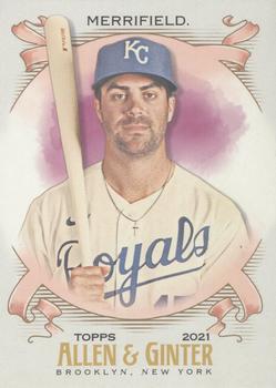 #179 Whit Merrifield - Kansas City Royals - 2021 Topps Allen & Ginter Baseball