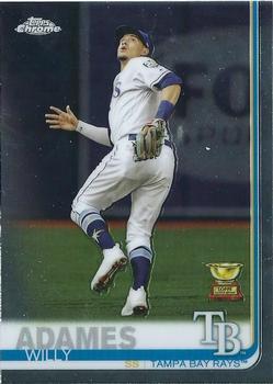 #179 Willy Adames - Tampa Bay Rays - 2019 Topps Chrome Baseball