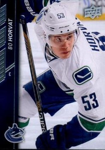 #179 Bo Horvat - Vancouver Canucks - 2015-16 Upper Deck Hockey