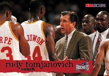 #179 Rudy Tomjanovich - Houston Rockets - 1995-96 Hoops Basketball