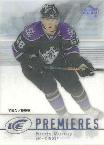 #179 Brady Murray - Los Angeles Kings - 2007-08 Upper Deck Ice Hockey