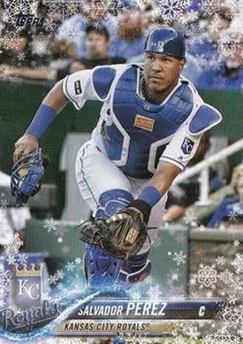 #HMW179 Salvador Perez - Kansas City Royals - 2018 Topps Holiday Baseball