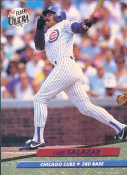 #179 Luis Salazar - Chicago Cubs - 1992 Ultra Baseball