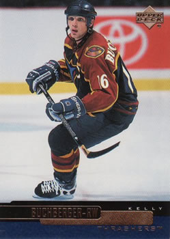 #179 Kelly Buchberger - Atlanta Thrashers - 1999-00 Upper Deck Hockey