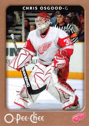 #179 Chris Osgood - Detroit Red Wings - 2006-07 O-Pee-Chee Hockey