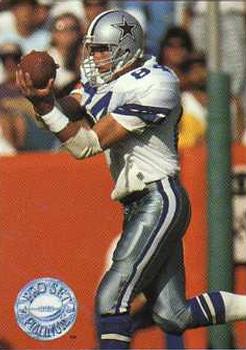 #179 Jay Novacek - Dallas Cowboys - 1991 Pro Set Platinum Football
