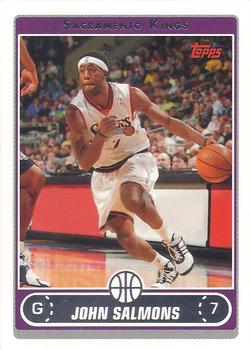#179 John Salmons - Sacramento Kings - 2006-07 Topps Basketball