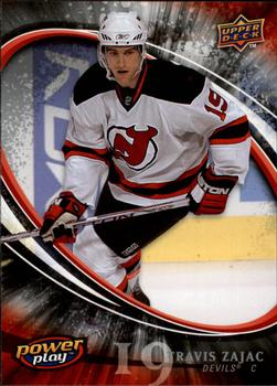 #179 Travis Zajac - New Jersey Devils - 2008-09 Upper Deck Power Play Box Set Hockey