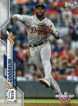 #179 Niko Goodrum - Detroit Tigers - 2020 Topps Opening Day Baseball