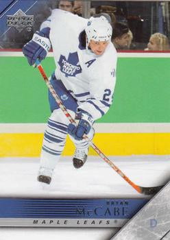 #179 Bryan McCabe - Toronto Maple Leafs - 2005-06 Upper Deck Hockey