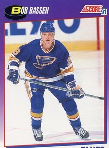 #179 Bob Bassen - St. Louis Blues - 1991-92 Score American Hockey