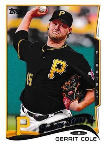 #179a Gerrit Cole - Pittsburgh Pirates - 2014 Topps Baseball