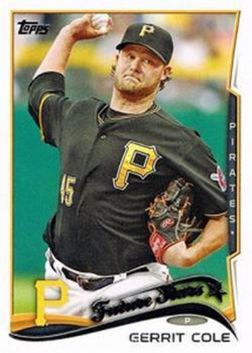 #179b Gerrit Cole - Pittsburgh Pirates - 2014 Topps Baseball