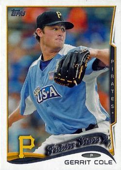 #179c Gerrit Cole - Pittsburgh Pirates - 2014 Topps Baseball