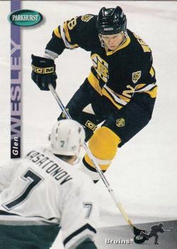 #17 Glen Wesley - Boston Bruins - 1994-95 Parkhurst Hockey
