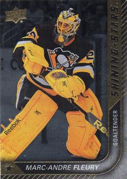 #SS-17 Marc-Andre Fleury - Pittsburgh Penguins - 2015-16 Upper Deck Hockey - Shining Stars