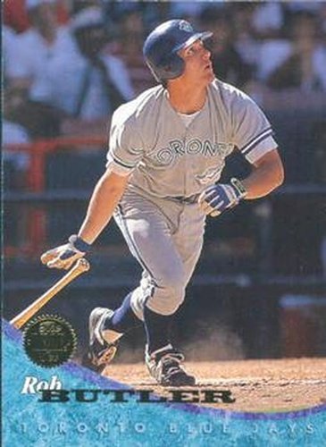 #17 Rob Butler - Toronto Blue Jays - 1994 Leaf Baseball