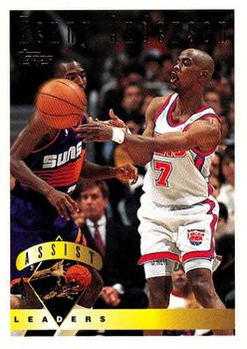 #17 Kenny Anderson - New Jersey Nets - 1995-96 Topps Basketball