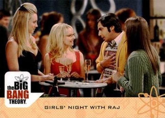 #17 Girls Night with Raj - 2016 Cryptozoic The Big Bang Theory Seasons 6 & 7