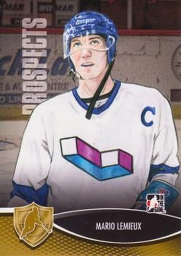 #17 Mario Lemieux - Laval Voisins - 2012-13 In The Game Heroes and Prospects Hockey