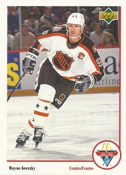 #Mc-17 Wayne Gretzky - Los Angeles Kings - 1991-92 Upper Deck McDonald's All-Stars Hockey
