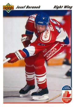 #17 Josef Beranek - Czechoslovakia - 1991-92 Upper Deck Hockey
