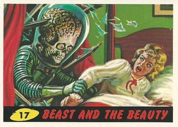 #17 Beast and the Beauty - 1994 Topps Mars Attacks