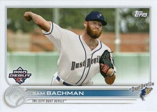 #PD-17 Sam Bachman - Tri-City Dust Devils - 2022 Topps Pro Debut Baseball
