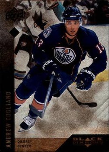 #17 Andrew Cogliano - Edmonton Oilers - 2009-10 Upper Deck Black Diamond Hockey