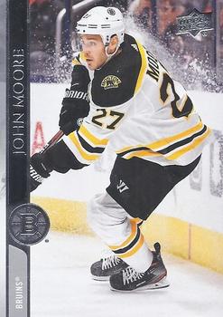 #17 John Moore - Boston Bruins - 2020-21 Upper Deck Hockey