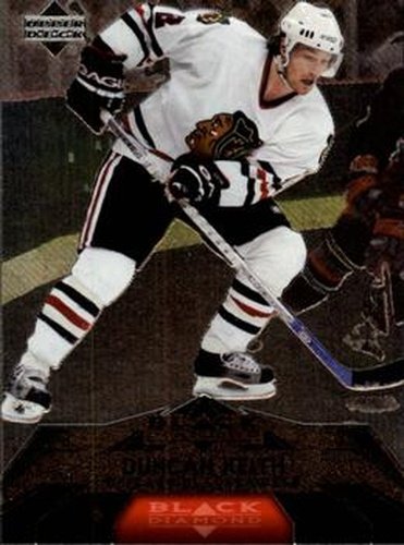 #17 Duncan Keith - Chicago Blackhawks - 2007-08 Upper Deck Black Diamond Hockey