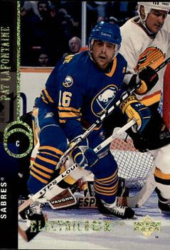 #17 Pat LaFontaine - Buffalo Sabres - 1994-95 Upper Deck Hockey - Electric Ice