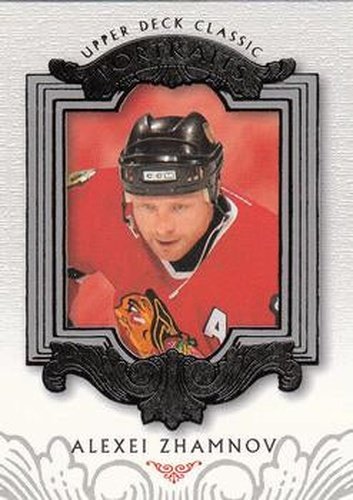 #17 Alexei Zhamnov - Chicago Blackhawks - 2003-04 Upper Deck Classic Portraits Hockey