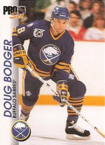 #17 Doug Bodger - Buffalo Sabres - 1992-93 Pro Set Hockey