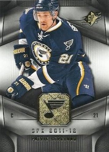 #17 Patrik Berglund - St. Louis Blues - 2011-12 SPx Hockey