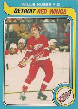 #17 Willie Huber - Detroit Red Wings - 1979-80 O-Pee-Chee Hockey