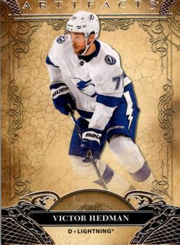 #17 Victor Hedman - Tampa Bay Lightning - 2020-21 Upper Deck Artifacts Hockey