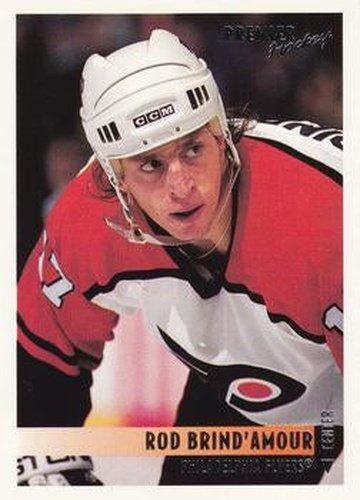 #17 Rod Brind'Amour - Philadelphia Flyers - 1994-95 O-Pee-Chee Premier Hockey