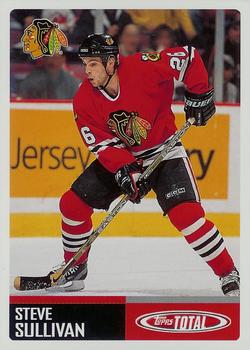 #17 Steve Sullivan - Chicago Blackhawks - 2002-03 Topps Total Hockey