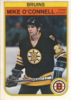 #17 Mike O'Connell - Boston Bruins - 1982-83 O-Pee-Chee Hockey