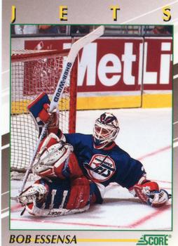 #17 Bob Essensa - Winnipeg Jets - 1991-92 Score Young Superstars Hockey