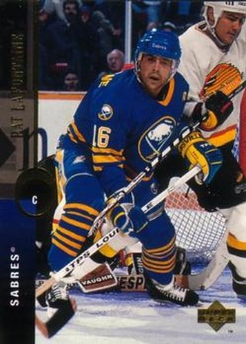 #17 Pat LaFontaine - Buffalo Sabres - 1994-95 Upper Deck Hockey
