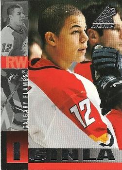 #17 Jarome Iginla - Calgary Flames - 1997-98 Pinnacle Inside Hockey