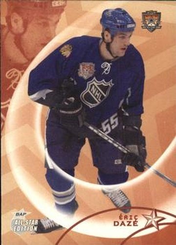 #17 Eric Daze - Chicago Blackhawks - 2002-03 Be a Player All-Star Edition Hockey