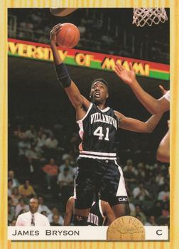 #17 James Bryson - Villanova Wildcats - 1993 Classic Draft Picks Basketball