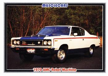 #17 1970 AMC Rebel Machine - 1992 Collect-A-Card Muscle Cars