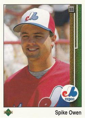 #717 Spike Owen - Montreal Expos - 1989 Upper Deck Baseball