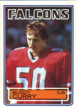 #17 Buddy Curry - Atlanta Falcons - 1983 Topps Football