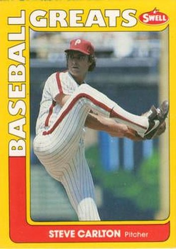 #17 Steve Carlton - Philadelphia Phillies - 1991 Swell Baseball Greats